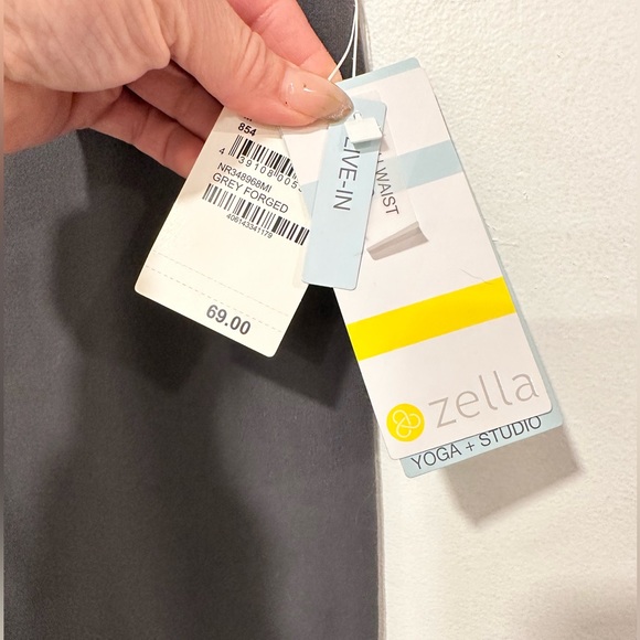 New With Tags Live In High Waist Leggings - Grey Forged - Picture 4 of 5